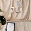 Tela de Fondo para Foto Tamaño Grande Ins Influencer Transmisión en Vivo Fotografía Color Sólido Tela Colgante Decoración de Dormitorio Accesorios