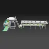 Linha de Produção Automática de Agente Derretedor de Neve Equipamentos de Produção e Processamento de Cloreto de Sódio Controle Inteligente Economiza Mão de Obra e é Simples de Operar