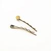 Atacado 4,5cm Grampo de Cabelo Retrô Grampo de Cabelo Ondulado DIY Feito à Mão Acessórios para Grampo de Cabelo Não Enferruja Facilmente Acessórios de Cabelo Grampo de Cabelo