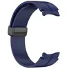 Adecuado para Correa de Reloj Samsung Watch6/7 Reloj5 Pro Silicona Hebilla Plegable Correa Magnética Fabricante Stock Listo