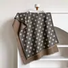 Novo Lenço Jacquard com Pintura de Paisagem Imitação de Caxemira para Mulheres, Xale para Sala com Ar Condicionado, Espesso e Quente para Outono e Inverno, Longo, Transfronteiriço