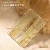 Joias para unhas mini esfera de aço Tamanho pequeno 6 grades embalado esfera de aço para unhas esfera de aço metalizada dourada prateada preta