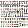 Surtido de 100 adorables accesorios para hacer gotas de aceite de gatitos, llaveros, pendientes, hebillas, pulseras, collares, colgantes con borde cruzado, gran oferta.