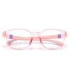 Nuevo armazón de silicona para gafas anti-luz azul para niños, para bebé, para computadora, teléfono móvil, gafas de moda, venta al por mayor de fábrica