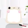 Espejo de Maquillaje de Rana Dibujo Animado Lindo Estudiante Escritorio Plegable de Pared Espejo de Belleza para Maquillaje Escritorio de una Cara Espejo de Princesa