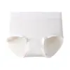Ropa interior de algodón puro antibacteriana para mujer, tiro medio-alto, 10A, con refuerzo extendido, Bragas 100% algodón para mujer