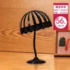 Perchero para sombreros de adulto, soporte para sombreros, expositor para sombreros, soporte blanco para sombreros, modelo de exhibición para tienda, soporte negro para pelucas, accesorio de almacenamiento