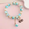 Pulsera de Joyería de Nuevo Estilo, Joyería de Cuentas de Cristal Estilo Coreano, Pareja, Estudiante, Pulsera Infantil, Joyería para Niñas al por Mayor