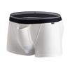Calzoncillos Deportivos Transpirables de Canalé para Hombre, Separación de Bala Transpirable, Ropa Interior Cruzada de Comercio Exterior, Verano, Calzoncillos Deportivos de Alta Elasticidad