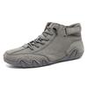Estación Independiente Explosiones Casual Todo Combinable Zapatos de Hombre Zapatos Casuales de Hombre de Caña Alta Zapatos Cálidos de Invierno Botas Martins de Hombre