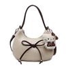 Bolso de Mano de Alta Gama para Mujer, Nuevo Estilo Invierno 2025, Bolso de Hombro Moderno Estilo Coreano, Bolso Cruzado con Lazo, Bolso Versátil para el Brazo