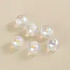Cadena para Teléfono Móvil Material DIY Corazón de Azúcar Atardecer Agujero Recto de 1.5 Cuentas Redondas Pulsera de Cuentas Joyería Accesorios Hechos a Mano Venta al por Mayor