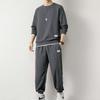 Traje deportivo informal de dos piezas para hombre y mujer, de primavera y otoño, con nuevas sudaderas, pantalones deportivos de moda.