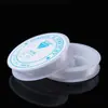 Rollo pequeño de cordón elástico para pulseras de jade y cristal DIY, cordón para abalorios, hilo elástico plano de alta gama resistente al desgaste