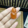 Atacado pingente de ágata calcedônia branca pingente masculino e feminino acessórios de borla jade presentes de jade