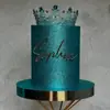 Adorno para Pastel de Cumpleaños Feliz de Acrílico, Simple y de Gama Alta, Suministros para Fiesta de Postres y Repostería, Descuento por Volumen