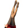 Medias Negras para Mujer, Otoño e Invierno, Medias Transparentes Forradas de Felpa con Lunares y Patrones de Corazón, Medias Falsas Transparentes, Sexy