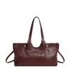 Bolsas de Nicho Estilo Europeo y Americano, Bolso de Hombro/Axila Suave de Gran Capacidad para Mujer Nuevo Otoño e Invierno, Bolso Tote Moderno y Versátil