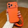 Novo Modelo Adequado para Apple 17 Capa Magnética de Celular de Alta Gama Iphone17Promax Silicone Macio Líquido com Cordão