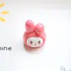 Accesorios de Resina DIY Joyería Gato de Dibujos Animados Conejo Pasador Caja de Almacenamiento Hebilla de Zapato Llavero Colgante Parche de Material