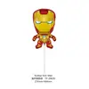 Venta al por mayor del fabricante Serie de Globos de Película de Aluminio de Dibujos Animados Lindos Bola de Remolque Varios Juguetes de Puesto Decoración de Fiesta Niños