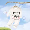 Ropa de una pieza para bebé, Ropa de verano transpirable con aire acondicionado para bebé, Pijama fino para recién nacido, Mameluco de manga larga