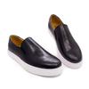 Estação Europeia Calçados Casuais de Couro Tendência Masculino Couro Confortável Sapatos Baixos Mocassins Slip-on Diário Versátil Calçados Masculinos