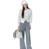 Nuevo Abrigo Suéter de Estilo Francés de Alta Calidad Otoño e Invierno 2025 Estilo Chanel para Mujer, Cárdigan de Punto Suave y Elegante Estilo Coreano