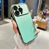 Funda de Teléfono Gradiente Adecuada para iPhone 17 Pro Max con Cubierta Lateral de Cuero, Cubierta Avanzada Anti-Caídas 15 de Ventana Grande para Apple 16