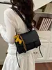 Bolso Bandolera Retro con Tapa abatible para Mujer 2026 Nuevo Versátil Estilo Minimalista Bolso de Hombro para debajo del brazo Bolso Tote Pequeño Cruzado para Viajar