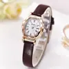 Reloj de moda genuino para mujer, reloj de moda coreana para mujer, reloj retro con correa electrónica, reloj de moda simple para estudiantes.