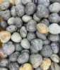 20X7-9MM de grosor forma de corazón piedra semipreciosa piedra mixta piedra morada piedra de sangre azul dorado no poroso corazón multicolor opcional