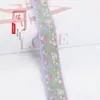 Cinta Jacquard Exquisita de Capullo de Flor de 3 cm Decoración de Ventana Textil para el Hogar Decoración de Ropa Accesorios de Encaje Hechos a Mano DIY G3509