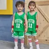 Traje de Uniforme de Baloncesto para Niños, Traje de Verano para Niño, Traje Transpirable Absorbente de Sudor para Estudiante de Primaria, Camiseta Deportiva Chaleco para Estudiante de Primaria