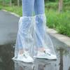 Cubrezapatos desechables botas largas de lluvia engrosadas impermeables antideslizantes para exteriores rafting día lluvioso a prueba de lluvia cubiertas de bota de tubo alto al por mayor