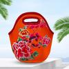 Bolsa de Almacenamiento Aislada de Material de Buceo Popular, Bolsa de Almuerzo Portátil Impresa para Picnic al Aire Libre, Bolsa de Almuerzo Definitiva