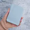Nuevo Modelo 2026 Cartera Corta Compacta para Mujer, Mini Porta Tarjetas Multifuncional, Pinza para Billetes, Porta Tarjetas de Presentación, Billetera para Monedas, Estuche para Tarjetas