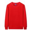 Sudadera de Algodón Pesado para Adulto Nuevo con Hombros Caídos y Cuello Redondo, Logotipo Personalizable, Camiseta Básica Holgada, Uniforme de Clase, Uniforme de Grupo