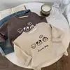 Camiseta para Niños 2026 Primavera Nueva Holgada Linda Cachorro Capa Base Niños y Niñas Top Sencillo Moderno Versátil Estampada