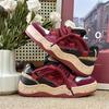 Zapatillas de Suela Gruesa Xiaolangte en Stock para Hombre y Mujer, Zapatos Retro Rojos de Moda Estilo Casual Estudiante Callejero