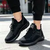Zapatos de hombre 2026 modelo nuevo, cómodos, transpirables, de suela blanda, ligeros, zapatos deportivos casuales de comercio exterior para hombre, zapatillas de hombre