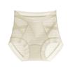 # 2515 # Calcinha Renda Seersucker Banda X Cintura Alta Controle de Barriga Levanta Bumbum Sem Costura 10A Forro de Seda Amora Antibacteriano Tamanho Grande