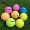 Fuli Sports Ventas Directas de Fábrica Golf Golf Color Translúcido Doble Capa Color Pelota de Competición