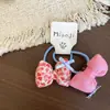 Nuevos pasadores para el cabello, ligas para el cabello, pasadores, pinzas laterales y gomas elásticas infantiles con diseño de cuadros florales rosas, corazones y estrellas