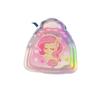 Xiaohongshu Clip de Acrílico Transparente Pp My Little Pony Arcoíris Láser Dibujo Animado Popular Creativo Clip para Papel de Prueba Soporte para Notas