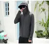 Ropa de Protección Solar de Seda Helada Caliente de Verano UPF50 para Hombre, Transpirable, Protección UV para Pesca Deportiva al Aire Libre