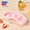 Molde para cubitos de hielo con forma de guisante, molde para bolas de hielo redondas para whisky, máquina de hacer cubitos de hielo de grado alimenticio para uso doméstico