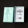 Caja de papel de 5x8 con diseño de nubes, una caja de embalaje para joyería con tapa y base, adecuada para anillos, aretes, collares y otras joyas.; una caja de almacenamiento de joyería de alta gama