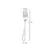 Vajilla 1010 Acero Inoxidable Cuchara para Sopa, Cuchara para Ensalada, Cuchara de Postre, Venta al por Mayor para el Hogar Cuchara para Servir de Alta Calidad, Tenedor para Ensalada, Cuchara
