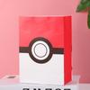 Bolsa de Regalo con Estampado de Dibujos Animados Bolsa de Regalo Portátil Multiespecificación Regalo de Vacaciones Dulces Bolsa de Mano de Papel Kraft